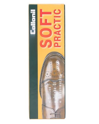 Jasnobrązowa pasta do butów, Soft Practic Collonil 331, 75 ml