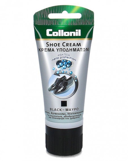 Czarna pasta do butów, Nano Shoe Cream, Collonil