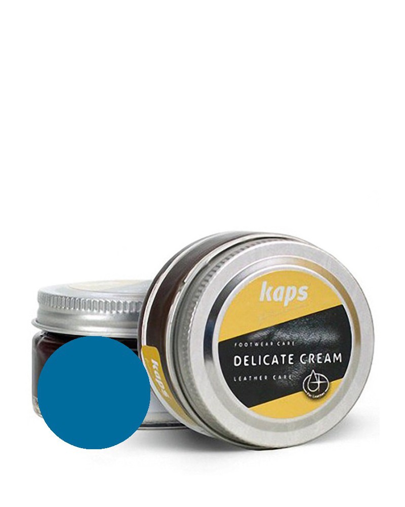 Niebieski krem, pasta do skóry licowej, Delicate Cream Kaps, 122