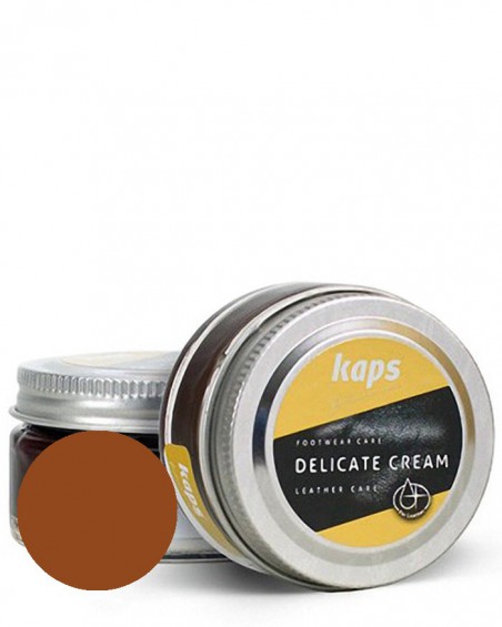 Krem, pasta do skóry licowej, Delicate Cream Kaps, 149, Koniak