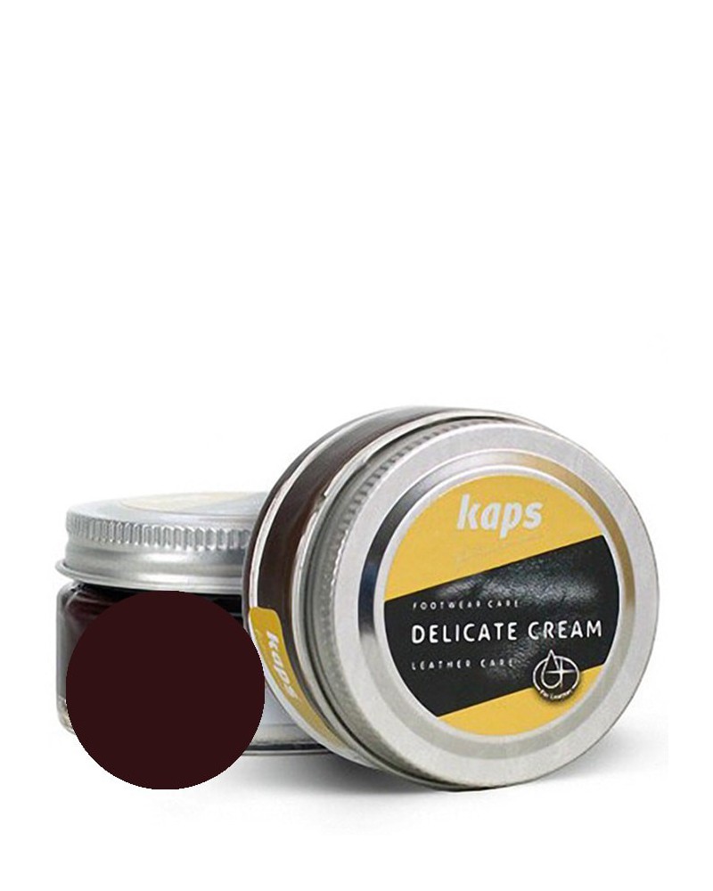 Ciemnobrązowy krem, pasta do skóry licowej, Delicate Cream Kaps, 106