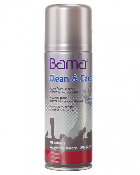 Nano pianka do czyszczenia butów, Clean Care, Bama, 200 ml