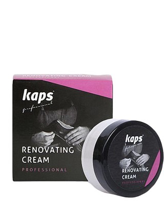 Bordowy krem do renowacji skóry licowej, Renovating Cream, Kaps