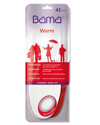 Zimowa, termiczna wkładka do butów, damska, Thermo Thin Fit, Bama