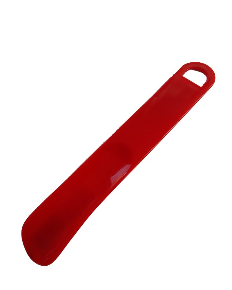 Czerwona łyżka do butów, plastikowa, 22 cm, Bama
