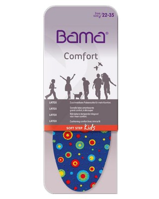 Wkładka lateksowa dla dzieci, 22-35, odświeżająca, Soft Step Kids, Bama