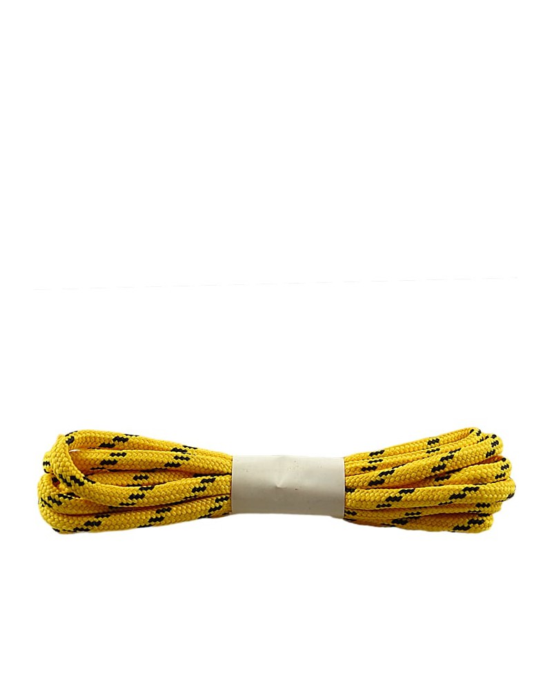 Żółto-czarne, trekkingowe sznurówki do butów, 120 cm, Halan