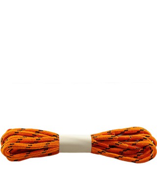 Pomarańczowo-czarne, trekkingowe sznurówki do butów, 150 cm, Halan