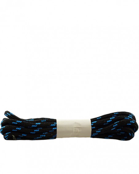 Czarno-niebieskie, trekkingowe sznurówki do butów, 120 cm, Halan
