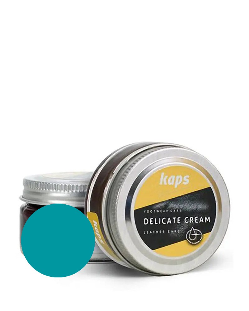 Turkusowy krem, pasta do skóry licowej, Delicate Cream Kaps, 165