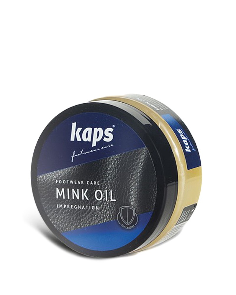 Impregnująca pasta olejowa, Mink Oil Kaps, bezbarwna, 100 ml