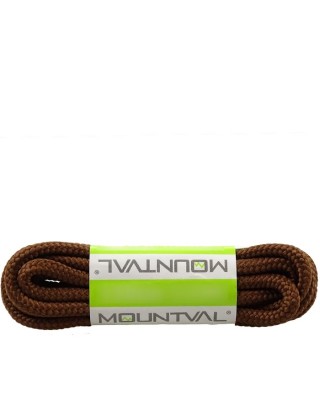 Brązowe, sznurówki trekkingowe, 150 cm, Mountval