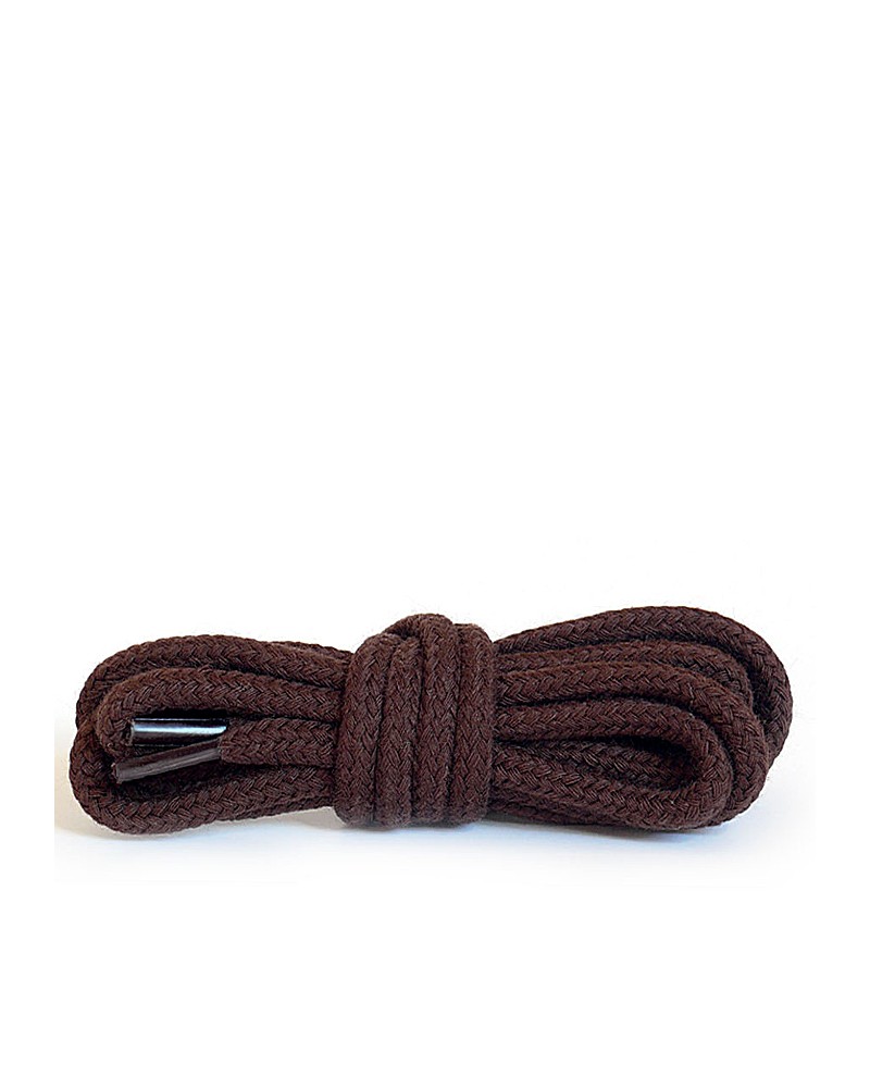 Ciemnobrązowe, grube, sznurówki do butów, 45 cm, Kaps