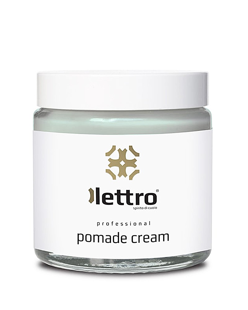 Bezbarwny krem do skóry naturalnej, 100 ml, Pomade Cream Lettro