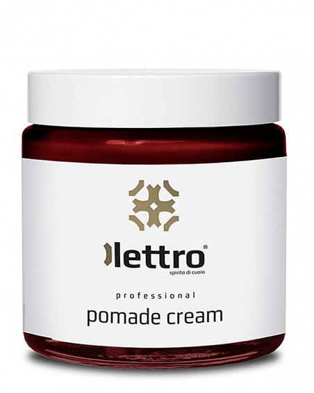 Bordowy krem do skóry naturalnej, 100 ml, Pomade Cream Lettro