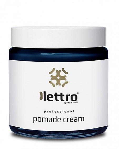 Granatowy krem do skóry naturalnej, 100 ml, Pomade Cream Lettro