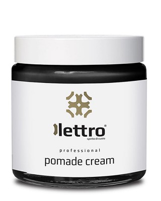 Czarny krem do skóry naturalnej, 100 ml, Pomade Cream Lettro