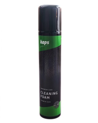 Cleaning Foam, Kaps, 200 ml, pianka do czyszczenia skóry, zamszu, nubuku, tkanin