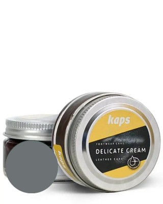 Jasnoszary krem, pasta do skóry licowej, Delicate Cream Kaps, 114