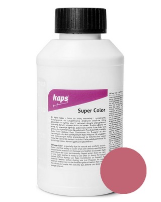 Farba do skór naturalnych, różowa, Super Color, 500 ml, 160, Kaps