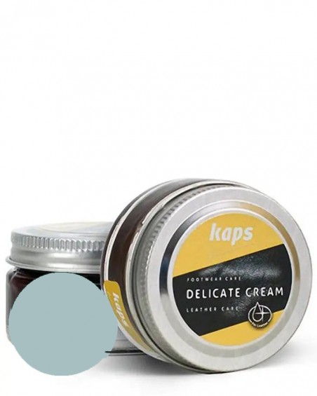 Krem, pasta do skóry licowej, pastelowy błękit, Delicate Cream Kaps, 164