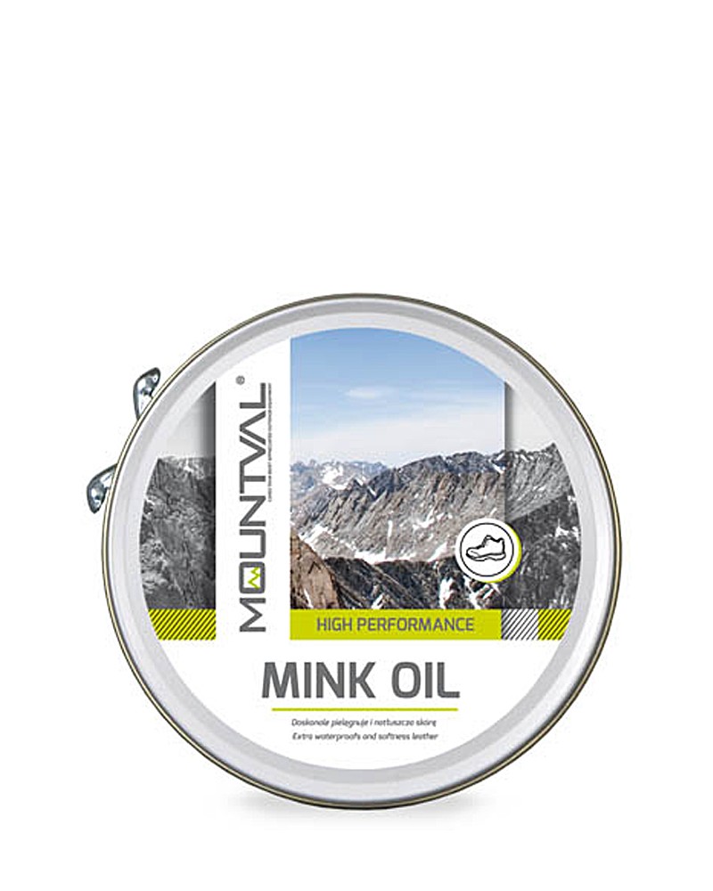 Mounval Mink Oil, 100 ml, bezbarwna, impregnująca pasta olejowa
