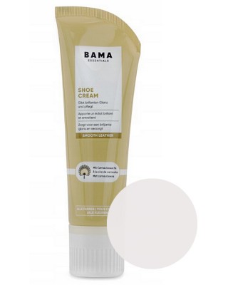 Bezbarwny krem, pasta do butów, Shoe Cream Essentials Bama, 001, 75 ml