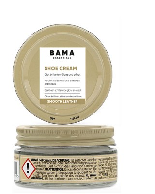Brązowy krem, pasta do butów, Shoe Cream Essentials Bama, 032, 50 ml