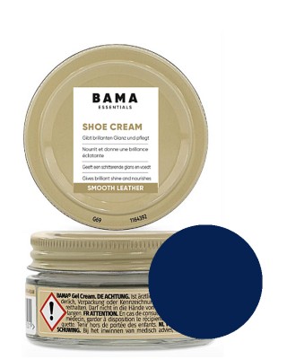 Granatowy krem, pasta do butów, Shoe Cream Essentials Bama, 082, 50 ml