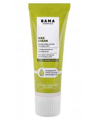 Bezbarwna pasta woskowa do butów, Wax Cream Essentials Bama, 75 ml