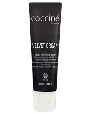 Pasta w tubie do skóry licowej, kość słoniowa, 75 ml, Velvet Cream Coccine