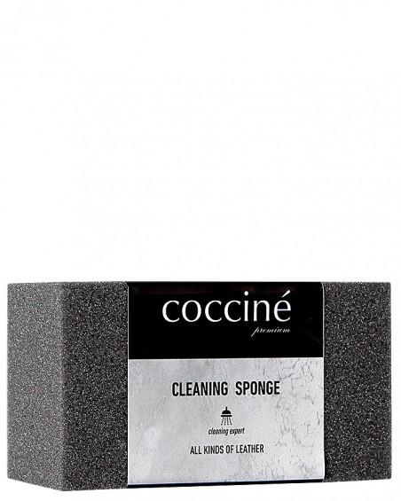 Gąbka do butów, do czyszczenia obuwia, czarna, Cleaning Sponge Coccine